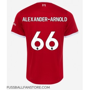 Liverpool Alexander-Arnold #66 Replik Heimtrikot 2023-24 Kurzarm